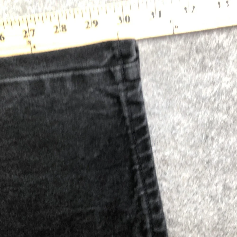Vintage Harley-Davidson Jeans Mens 34x30 Black Charcoal Wash Straight Denim